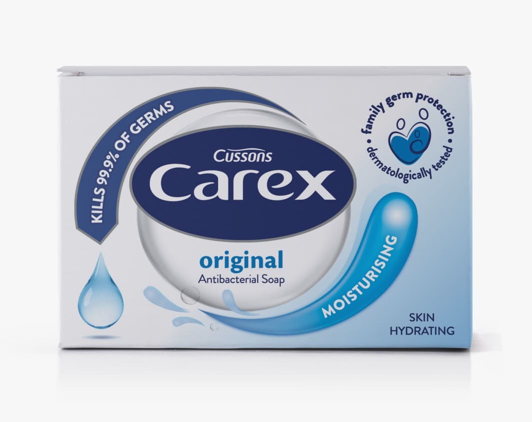 CAREX SOAP ANTIBACT 110G x48